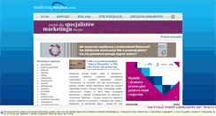 Desktop Screenshot of marketingmiejsca.com.pl